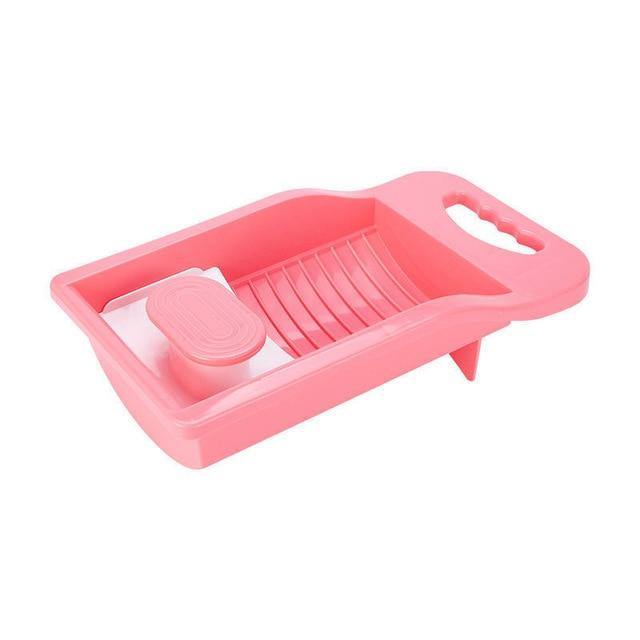 SockScrub | Draagbaar miniwastafel voor sokken en delicate kleding - Handwasmiddel