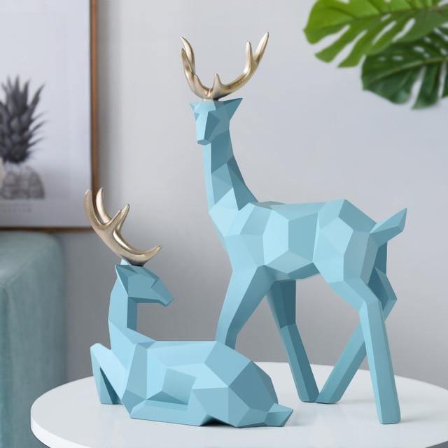 ArcticGrace | Luxe rendier sculptuur Duo