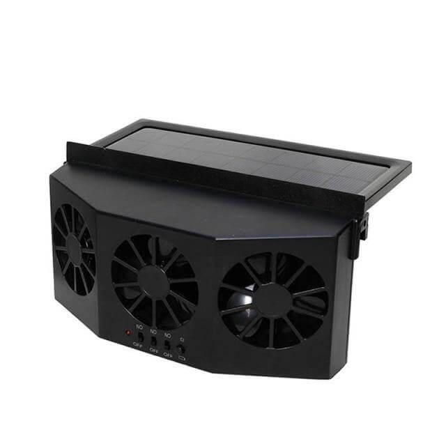 CoolDrive | Ventilator voor auto op zonne-energie - Autoluchtkoeler & warmteafvoer