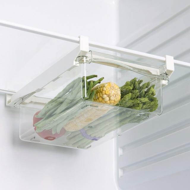 ChillDrawer | Koelkast Organizer Onder-Schuiflade voor Ruimtebesparende Opslag & Gemakkelijke Toegang