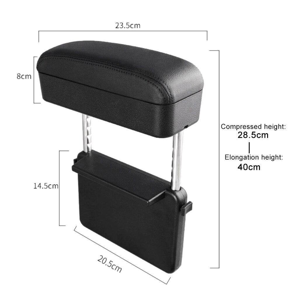 ChargeCaddy | Organizer voor autostoel met draadloze oplader - Opbergvak, Telefoonhouder