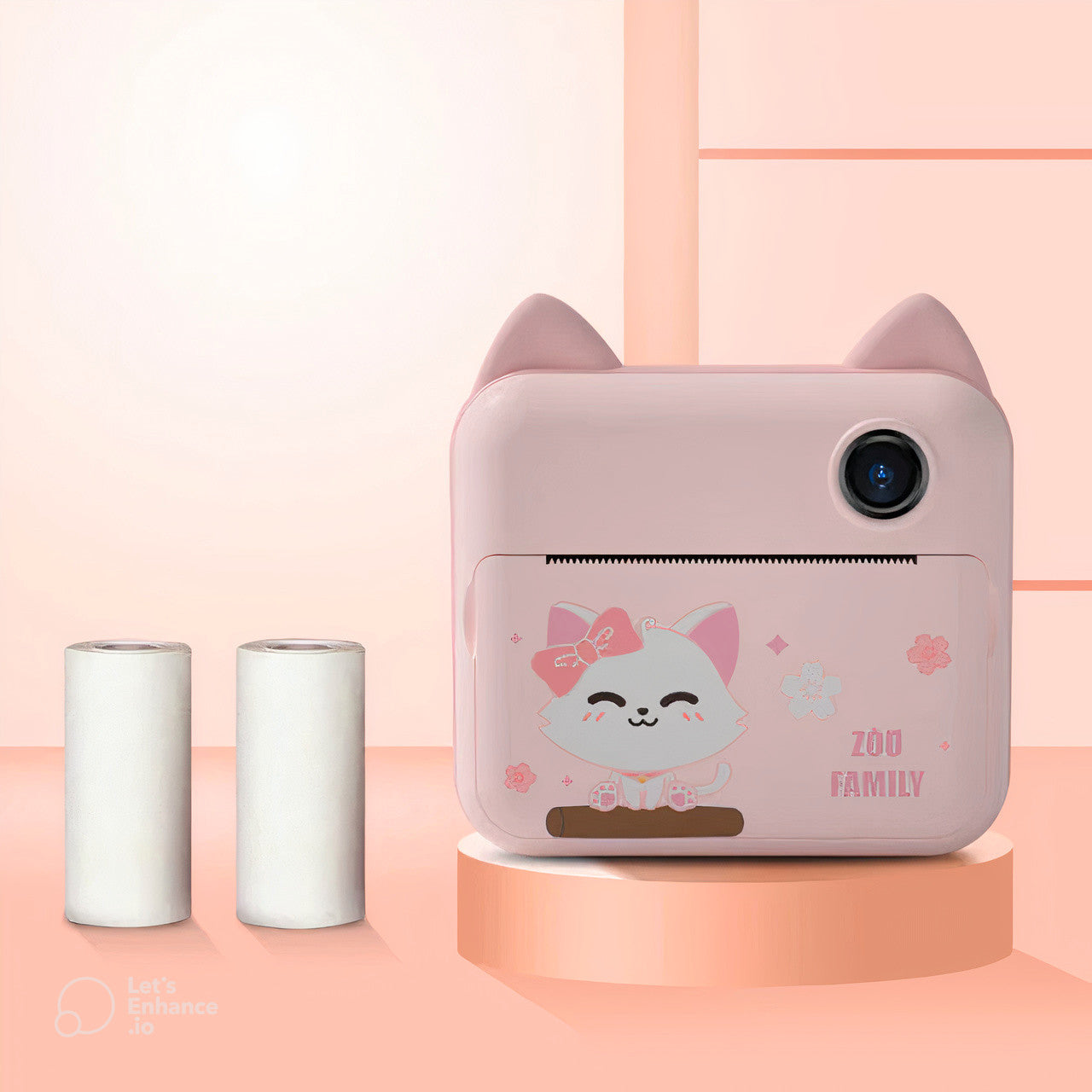 InstaFun | Instant Print HD-camera voor kinderen – Leuke digitale camera met fotoprinter