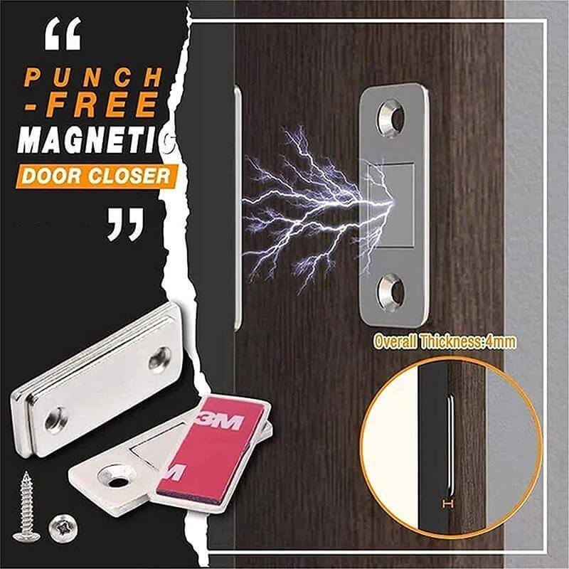 StealthMag | Ultradunne magnetische deurklink - sterke zelfklevende deurklink