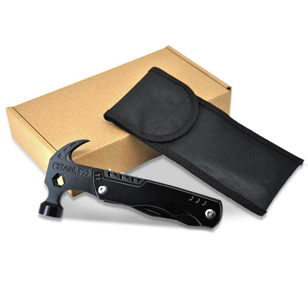TactiSteel | 14-in-1 Roestvrij Staal Multi-Tool - Draagbaar Outdoor Survival Gereedschap