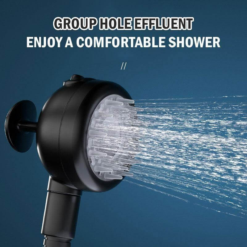 TurboSpray | Instelbare massagedouchekop met hoge druk - waterbesparende en spa-achtige ervaring