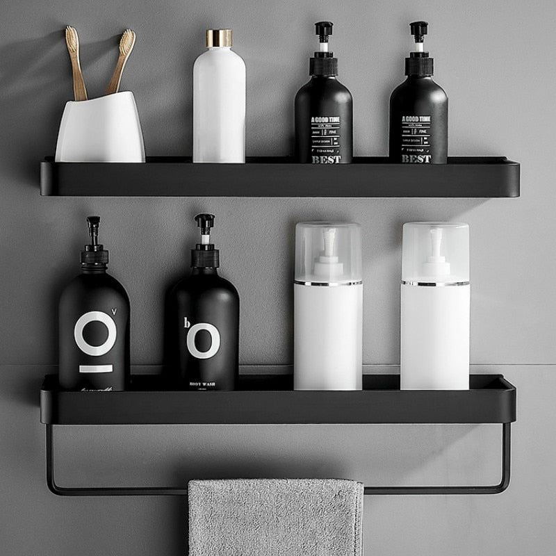 SleekShelf | Elegante wandhouder voor douche zonder boren