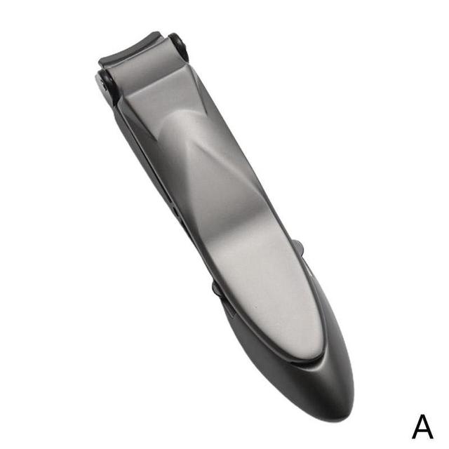 TrimPod | Roestvrijstalen nagelknipper met ingebouwde nagelvanger - zonder spatten, voor zwaar gebruik