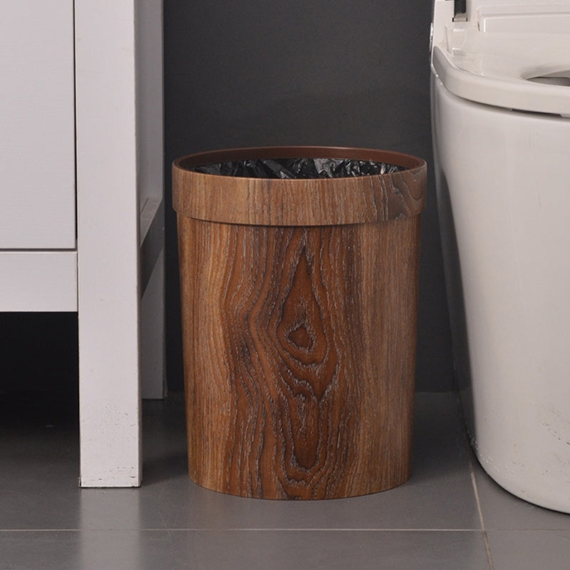 OakBin | Nordic minimalistische houten prullenbak – moderne kleine houten afvalbak