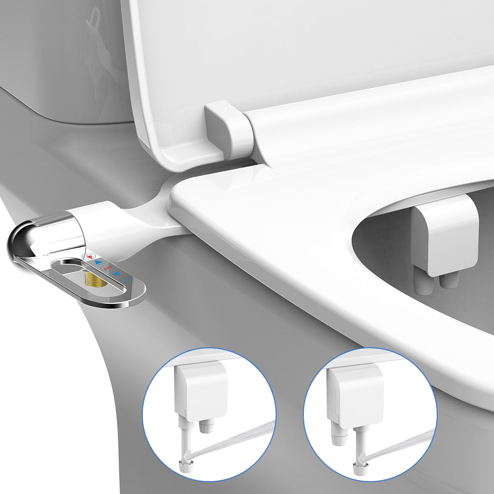 CleanJet | Ultradun Regelbaar Water Bidet - Compact, Milieuvriendelijk, Gemakkelijk Te Installeren