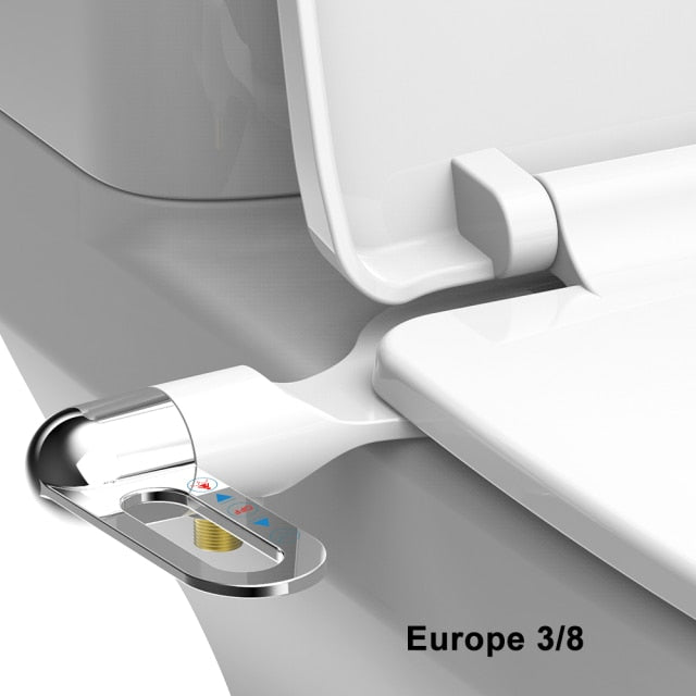 CleanJet | Ultradun Regelbaar Water Bidet - Compact, Milieuvriendelijk, Gemakkelijk Te Installeren