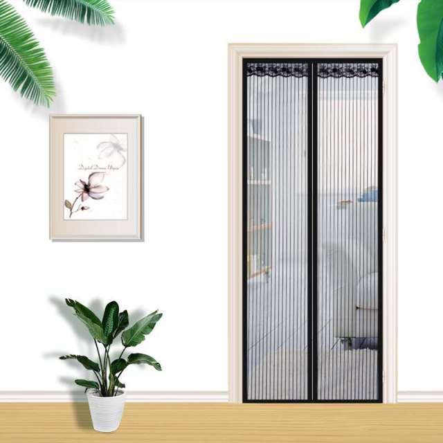 InstaNet | Handenvrij automatisch sluitend magnetisch muskietennet - voor een insect-vrij huis