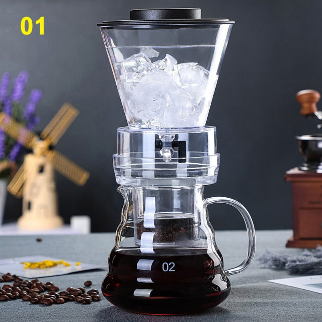 IceBrew | Compacte koffiezetter voor koud zetten - Mini Pot, snel zetten, draagbaar