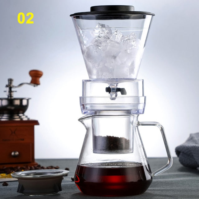 IceBrew | Compacte koffiezetter voor koud zetten - Mini Pot, snel zetten, draagbaar