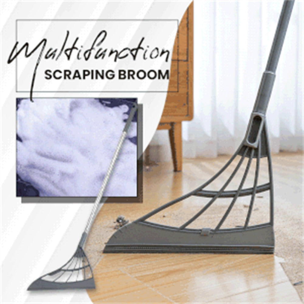 Cleanza | Lichtgewicht Magic Scraper Broom – Multifunctionele vloer- en oppervlaktereiniger, stofverwijderaar