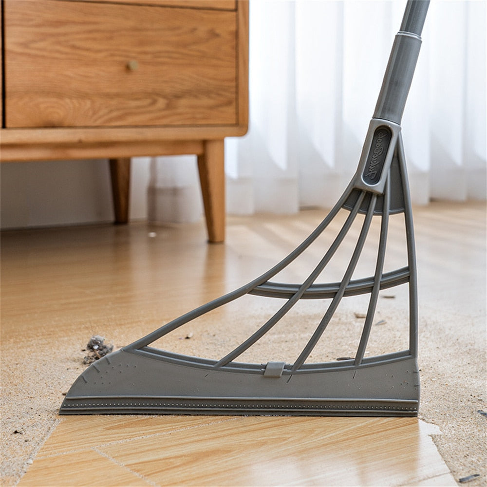 Cleanza | Lichtgewicht Magic Scraper Broom – Multifunctionele vloer- en oppervlaktereiniger, stofverwijderaar