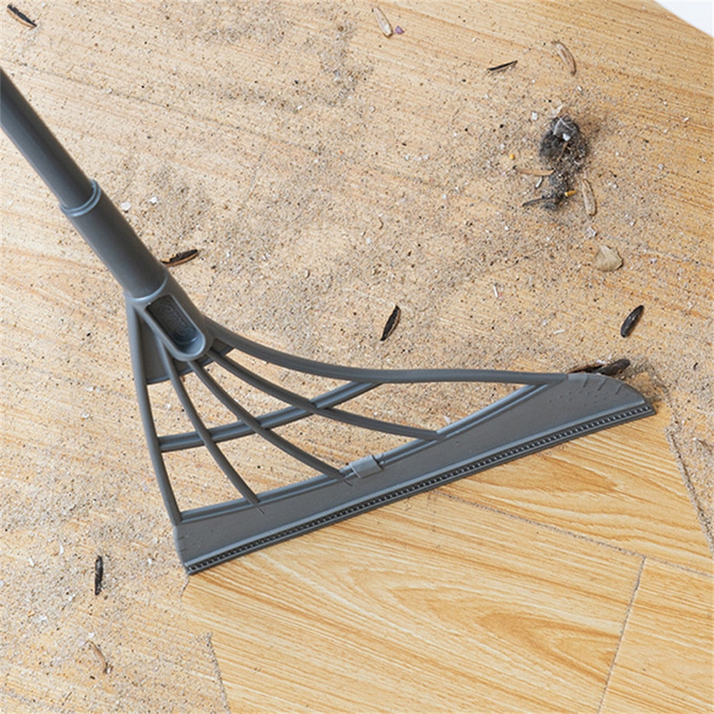 Cleanza | Lichtgewicht Magic Scraper Broom – Multifunctionele vloer- en oppervlaktereiniger, stofverwijderaar