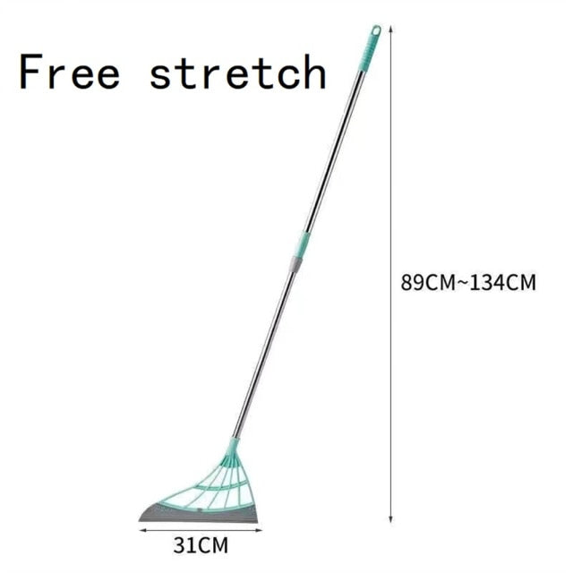 Cleanza | Lichtgewicht Magic Scraper Broom – Multifunctionele vloer- en oppervlaktereiniger, stofverwijderaar
