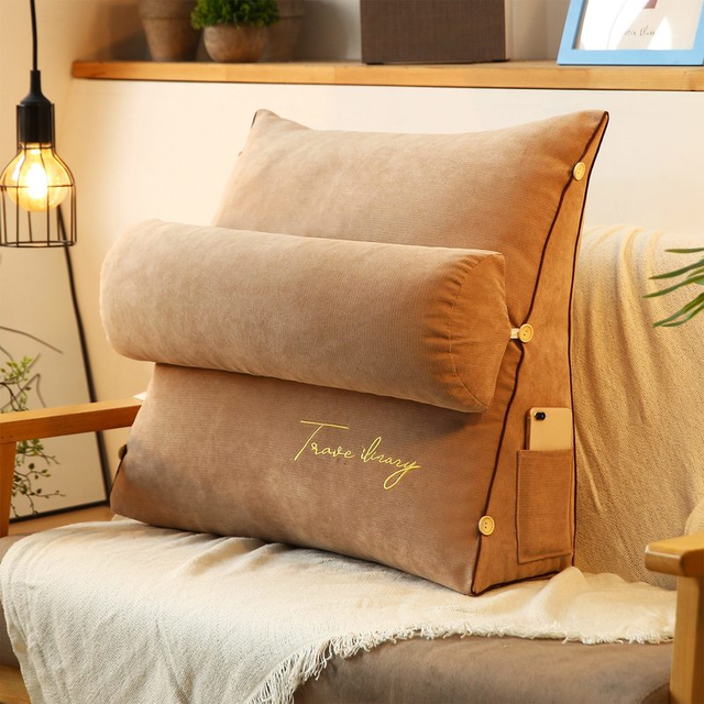 RestEase | Luxe leeskussen met rugleuning voor comfort en ondersteuning - voor op bed en bank