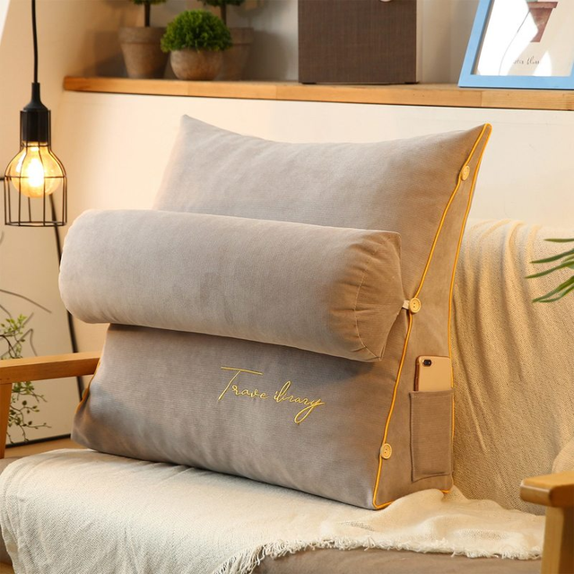RestEase | Luxe leeskussen met rugleuning voor comfort en ondersteuning - voor op bed en bank