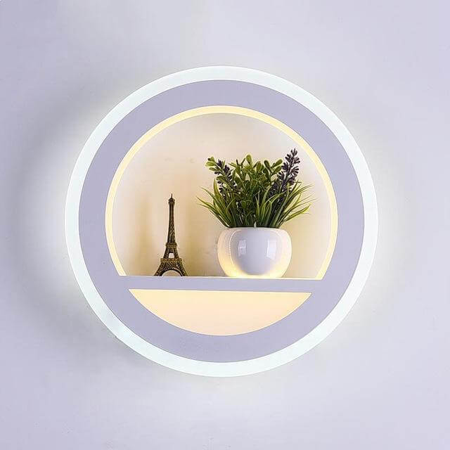 PrismLume | Moderne Acryl LED Wandarmatuur - Decoratieve binnenverlichting