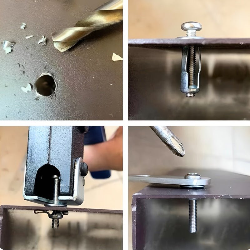 GripBolt | Metalen Jack Nuts Uitzetting Anker Schroeven - Heavy Duty Petal Nuts voor holle wand