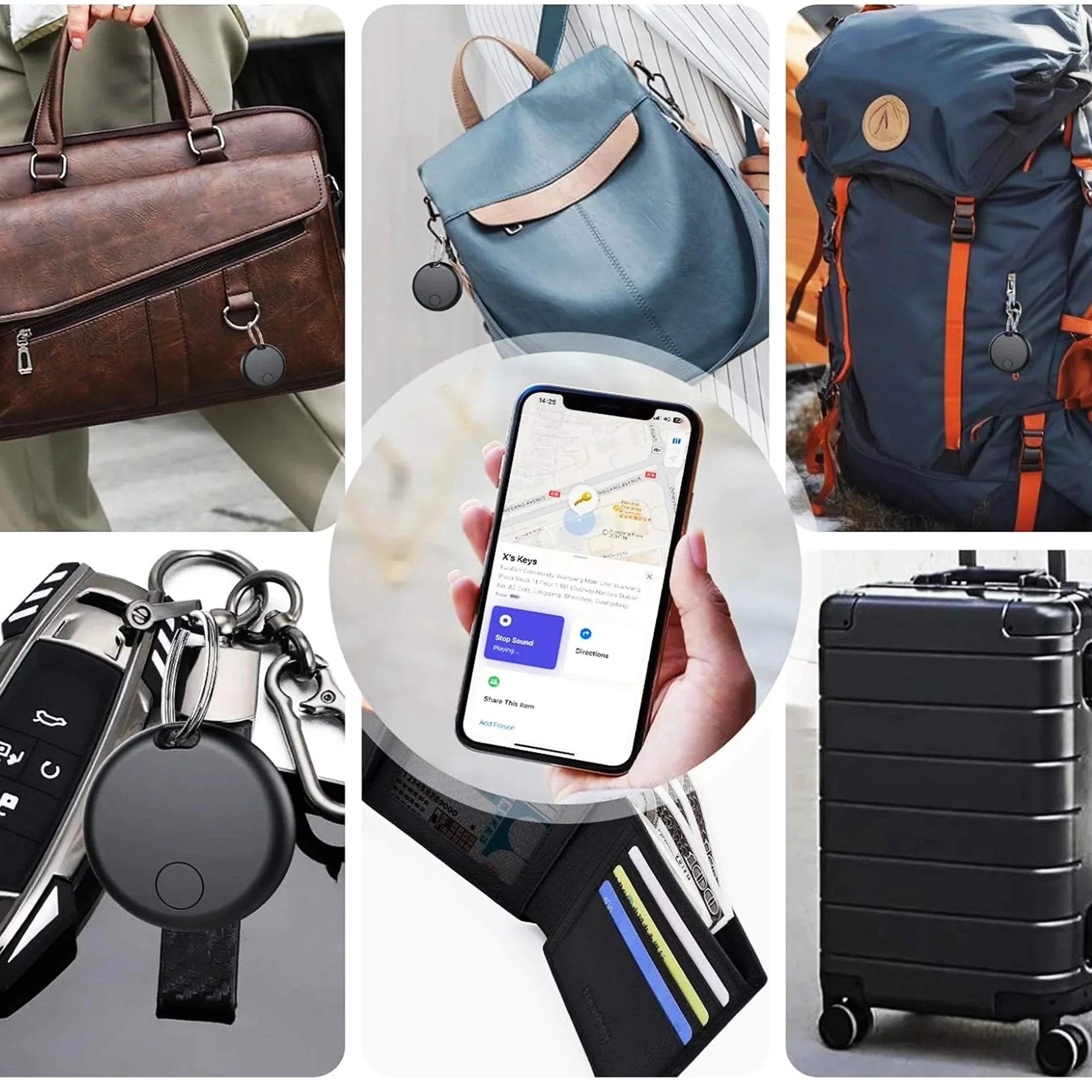 FindPod | Slimme Bluetooth GPS-tracker voor sleutels, tassen en waardevolle spullen