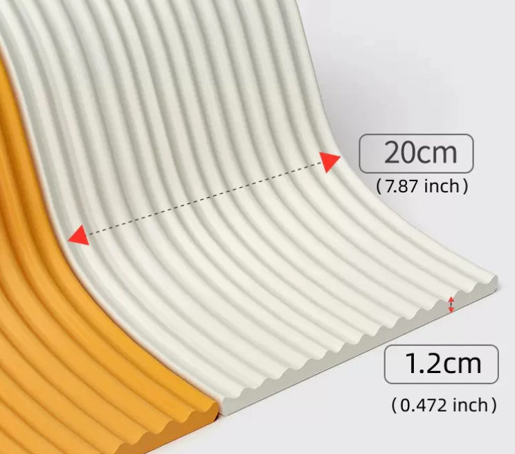 CushioStrip | Hoek- en randbescherming voor baby's - Zachte schuimrubberen anti-botsstrip