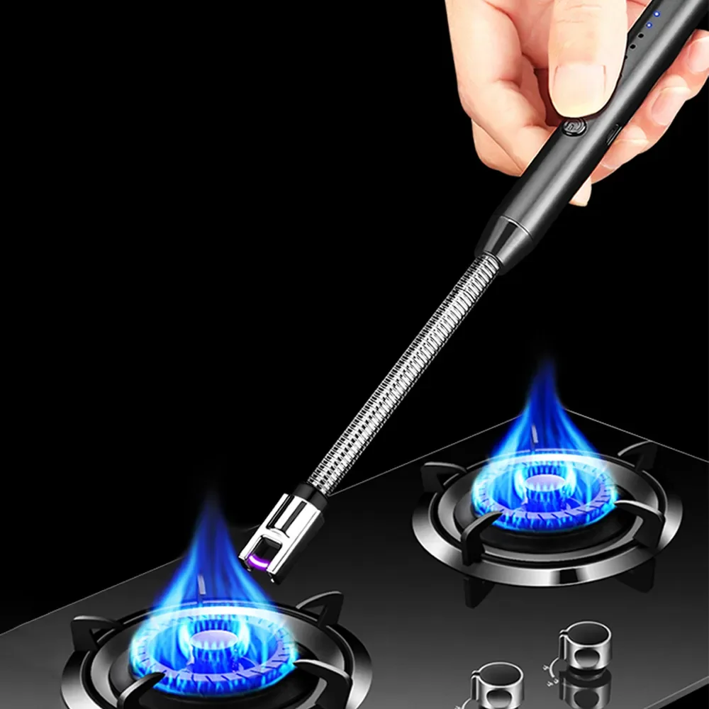 PlasmaLite | Oplaadbare windbestendige boogaansteker – USB-vlamloze plasmatoorts voor thuis