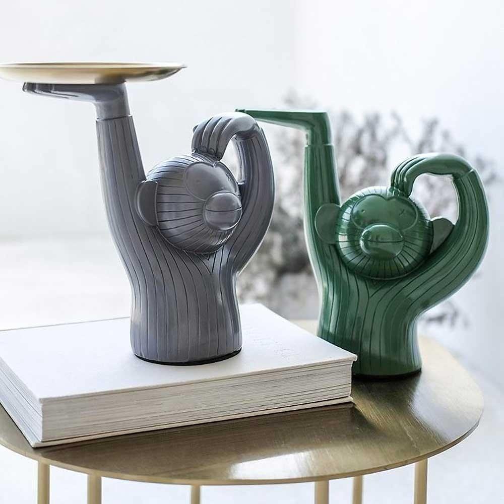 TroopTray | Artisan Resin Monkey – Multifunctionele decoratieve dienblad