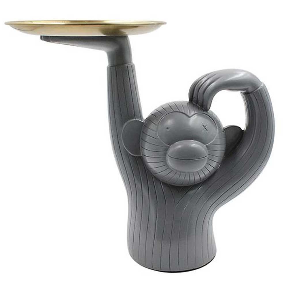 TroopTray | Artisan Resin Monkey – Multifunctionele decoratieve dienblad