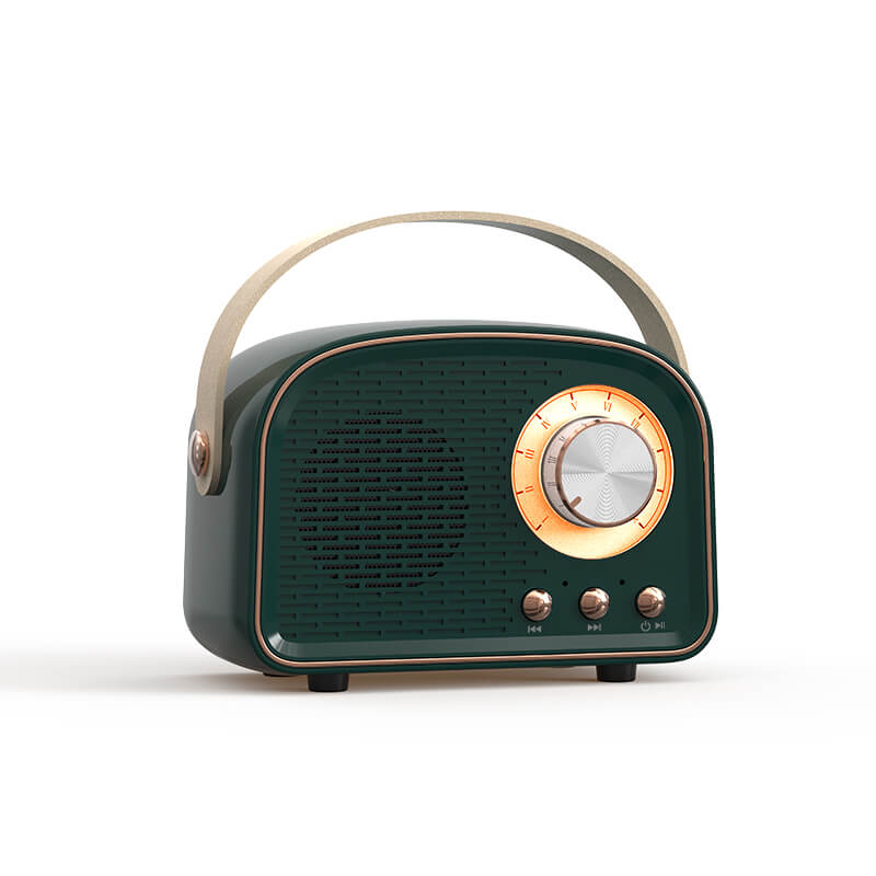 Nostalgix | Retro Radio Bluetooth Luidspreker - Vintage Ontwerp - Draadloos Geluidssysteem