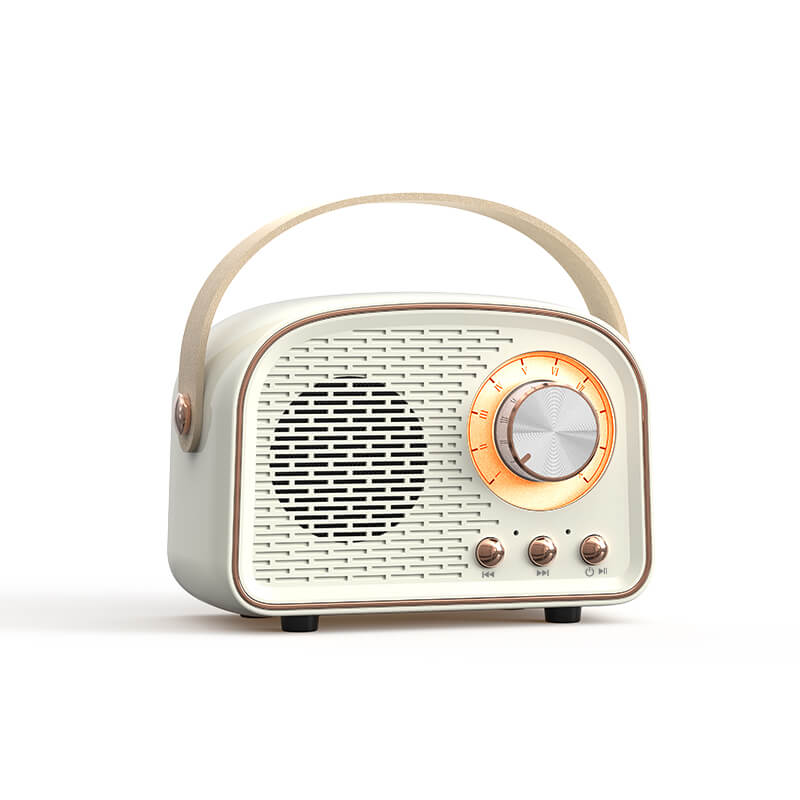 Nostalgix | Retro Radio Bluetooth Luidspreker - Vintage Ontwerp - Draadloos Geluidssysteem