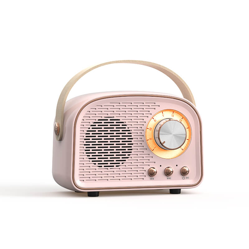 Nostalgix | Retro Radio Bluetooth Luidspreker - Vintage Ontwerp - Draadloos Geluidssysteem