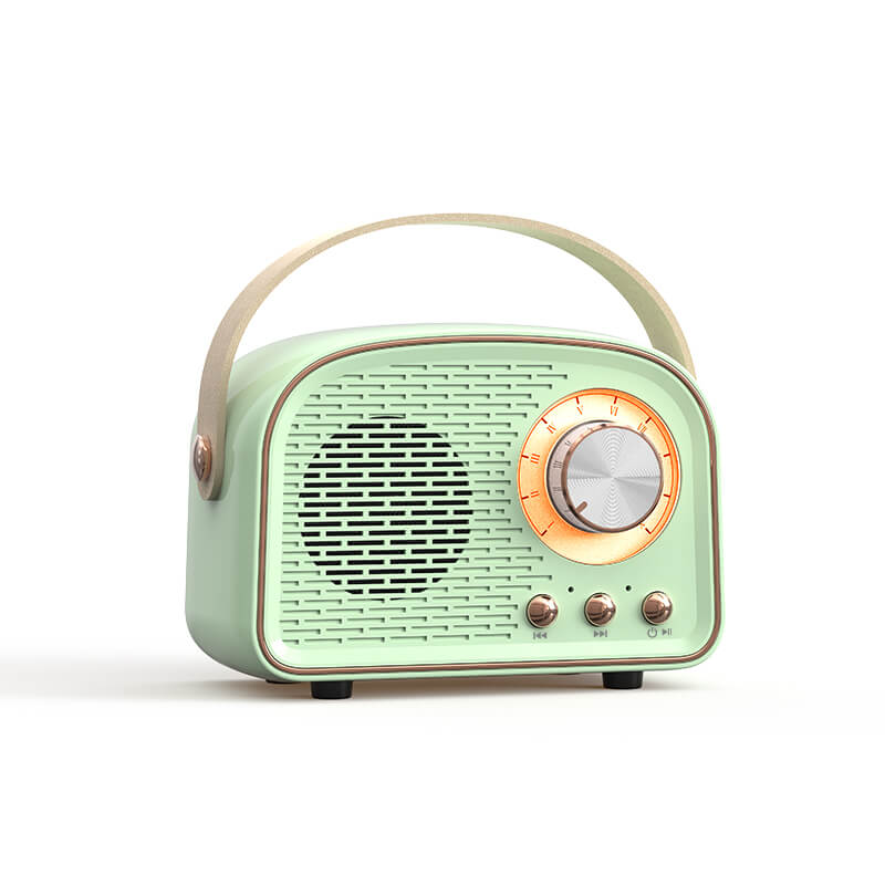 Nostalgix | Retro Radio Bluetooth Luidspreker - Vintage Ontwerp - Draadloos Geluidssysteem