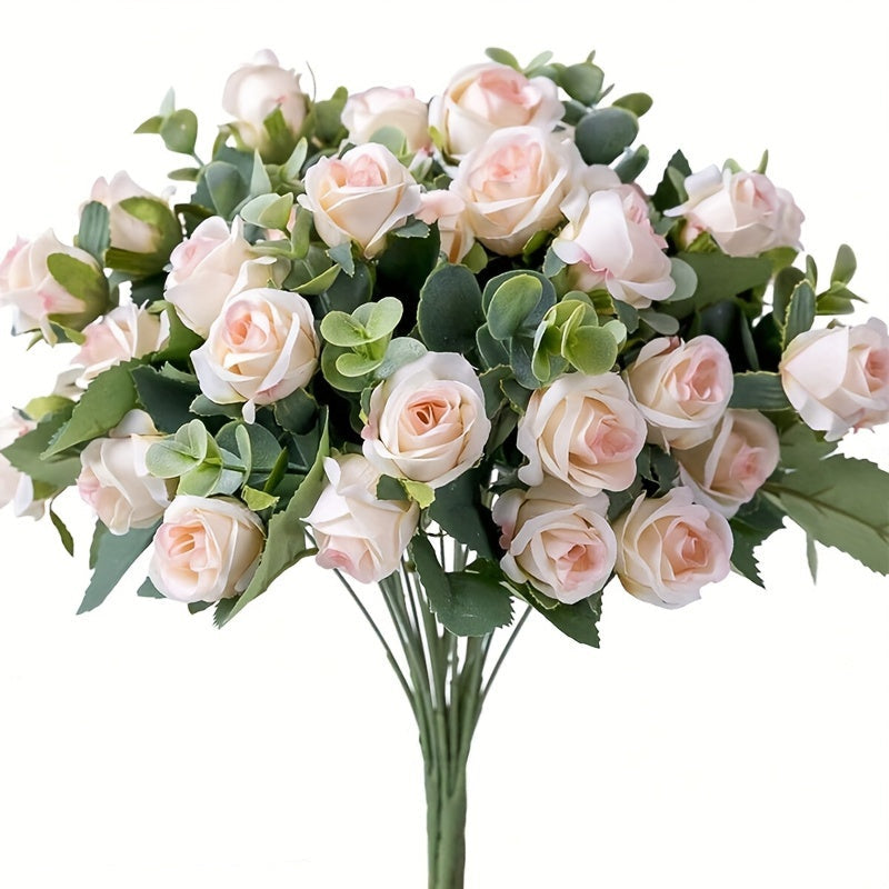 Floriva | Realistisch kunstrozenboeket – Onderhoudsvrije bloemen voor uw interieur