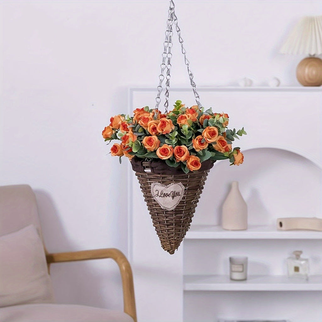 Floriva | Realistisch kunstrozenboeket – Onderhoudsvrije bloemen voor uw interieur