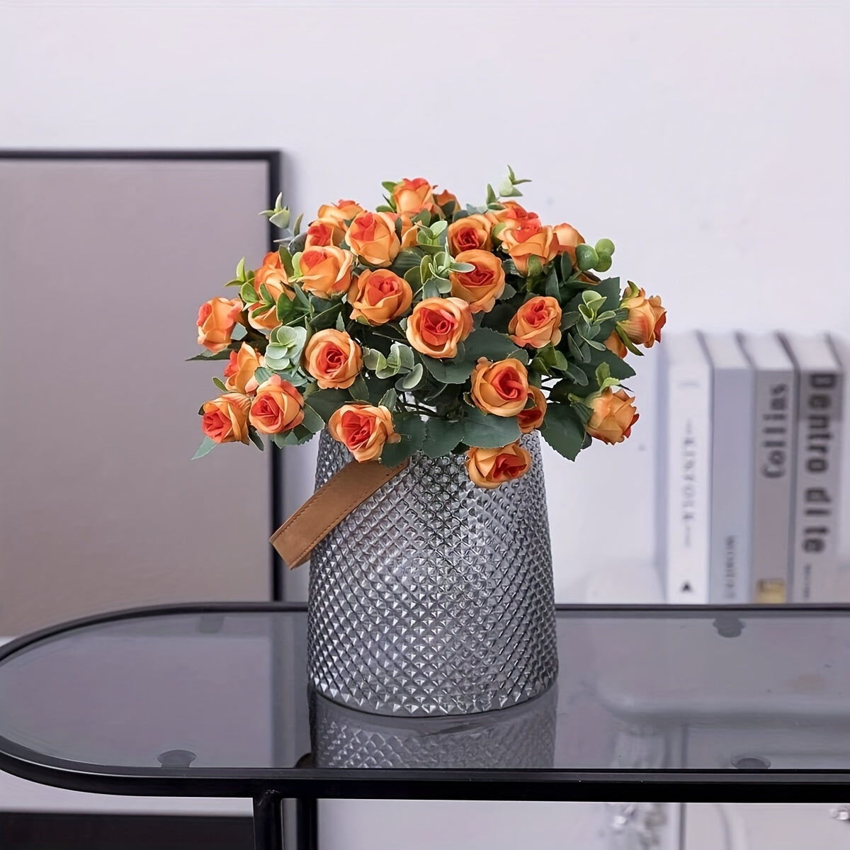 Floriva | Realistisch kunstrozenboeket – Onderhoudsvrije bloemen voor uw interieur