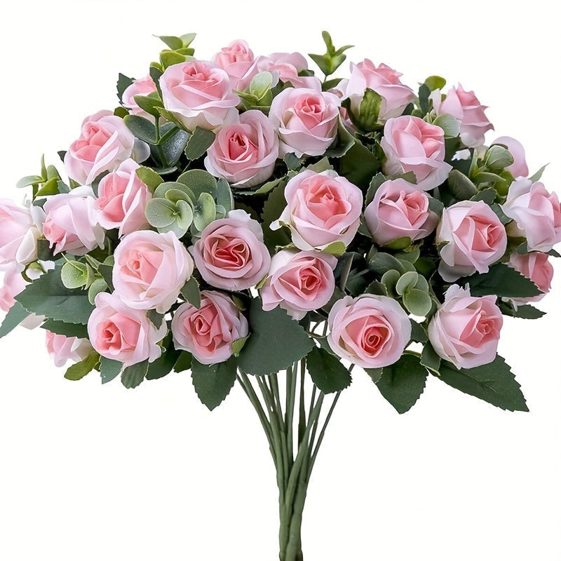 Floriva | Realistisch kunstrozenboeket – Onderhoudsvrije bloemen voor uw interieur