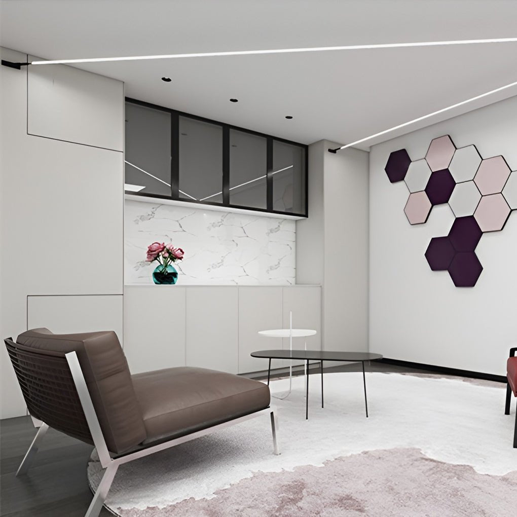 LinearGlow | Draaibare LED Strip Light, Modern Lineair Plafond Licht
