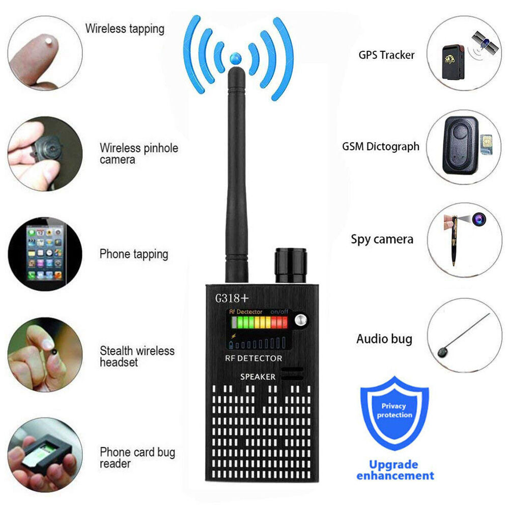 SpySweep | RF-signaal Bug Detector - verborgen camera, GPS Tracker, GSM afluisterapparaat Finder