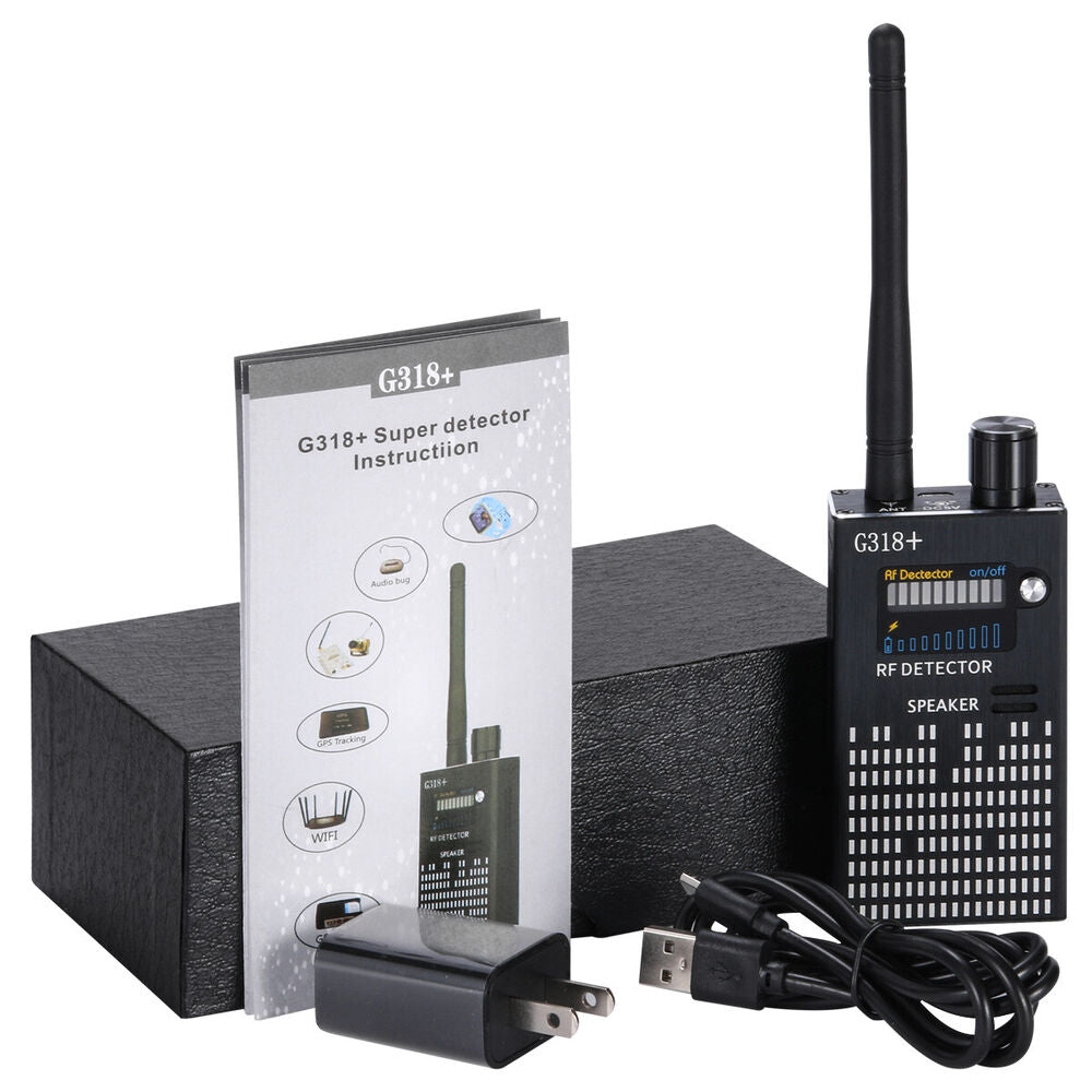 SpySweep | RF-signaal Bug Detector - verborgen camera, GPS Tracker, GSM afluisterapparaat Finder