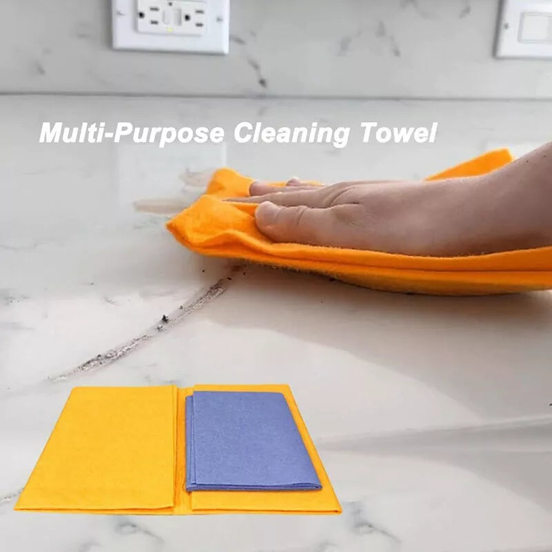 AquaTowel | Superabsorberende microvezel reinigingsdoek – multifunctioneel voor keuken en badkamer