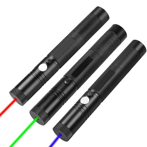 SharpBeam | 303 Laser Pointer - Krachtige laser, lange afstand, oplaadbaar, draagbaar gereedschap voor buiten