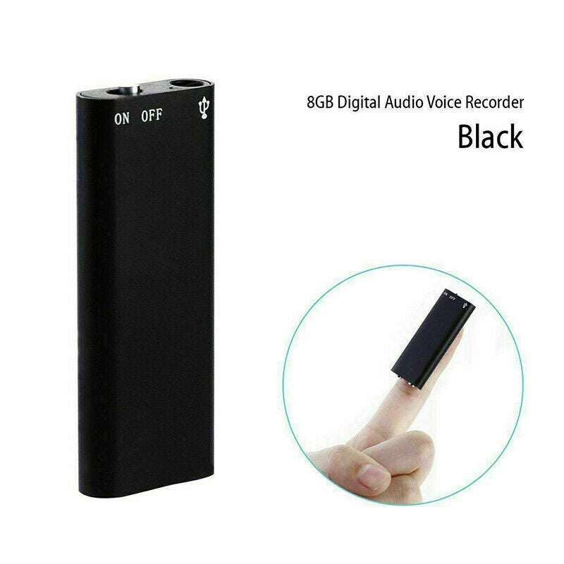 EchoNote | Mini Voice Recorder - Draagbare Digitale Geluidsrecorder, Kleine Verborgen Dictafoon