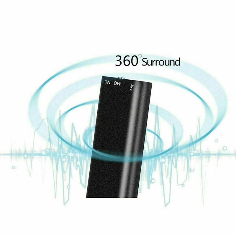 EchoNote | Mini Voice Recorder - Draagbare Digitale Geluidsrecorder, Kleine Verborgen Dictafoon