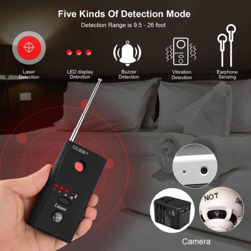 SignalSpy | Verborgen Camera Detector & RF Signaalzoeker - Draadloze Afluisterdetector