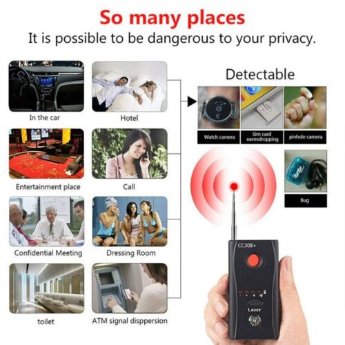 SignalSpy | Verborgen Camera Detector & RF Signaalzoeker - Draadloze Afluisterdetector