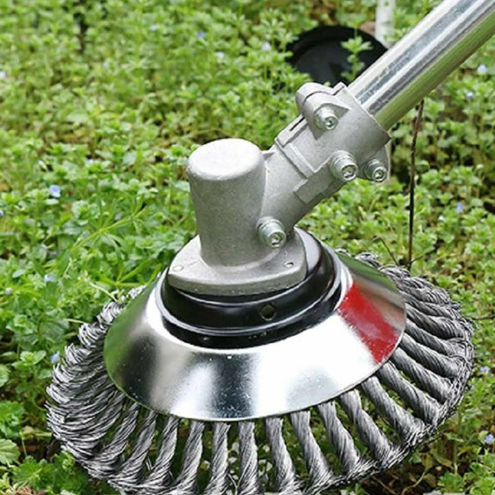 GrassRipper | Zware stalen draadtrimmerkop voor borstelsnijder en onkruidverwijdering
