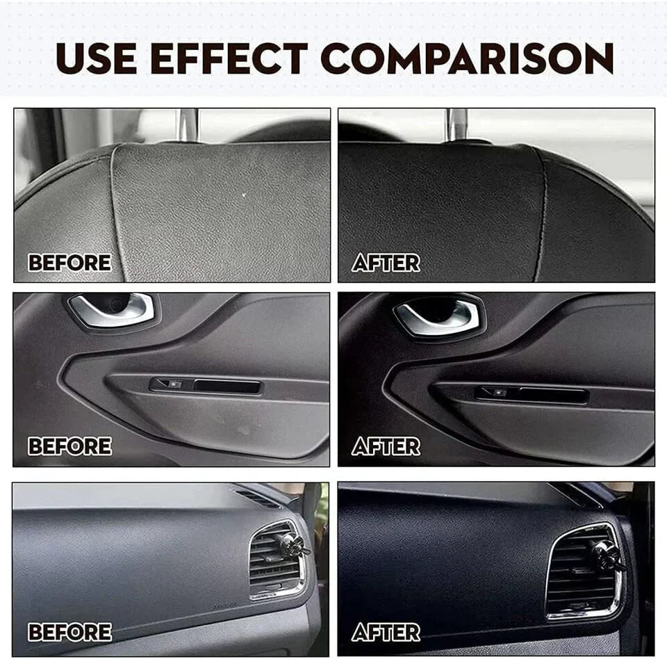 Renovix | Kunststofrenovatiemiddel voor auto's – Herstelt, laat glanzen en beschermt binnen- en buitenbekleding