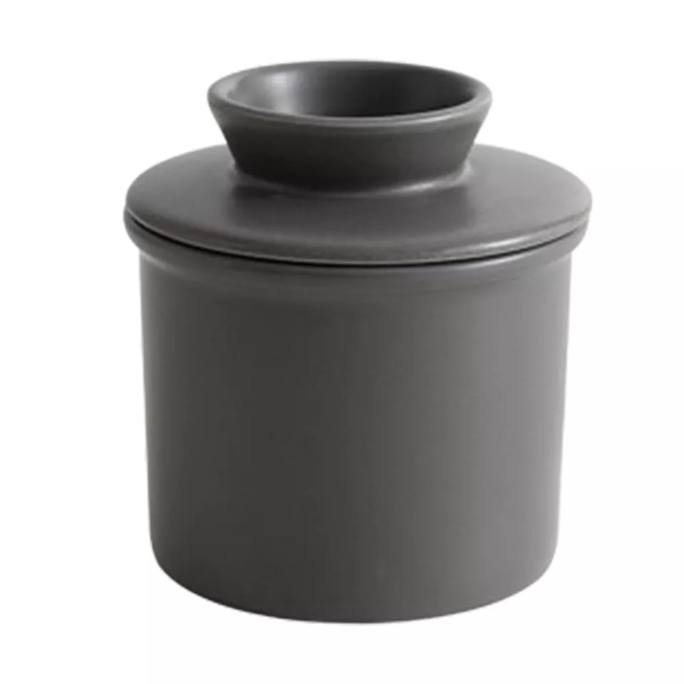 JarLuxe | Premium keramische pot voor boter, jam en smeersels – luchtdichte keukenbewaarpot